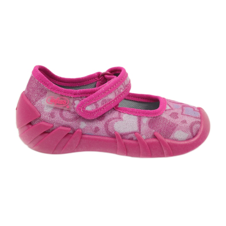 Befado children's shoes 109p154 slippers pink