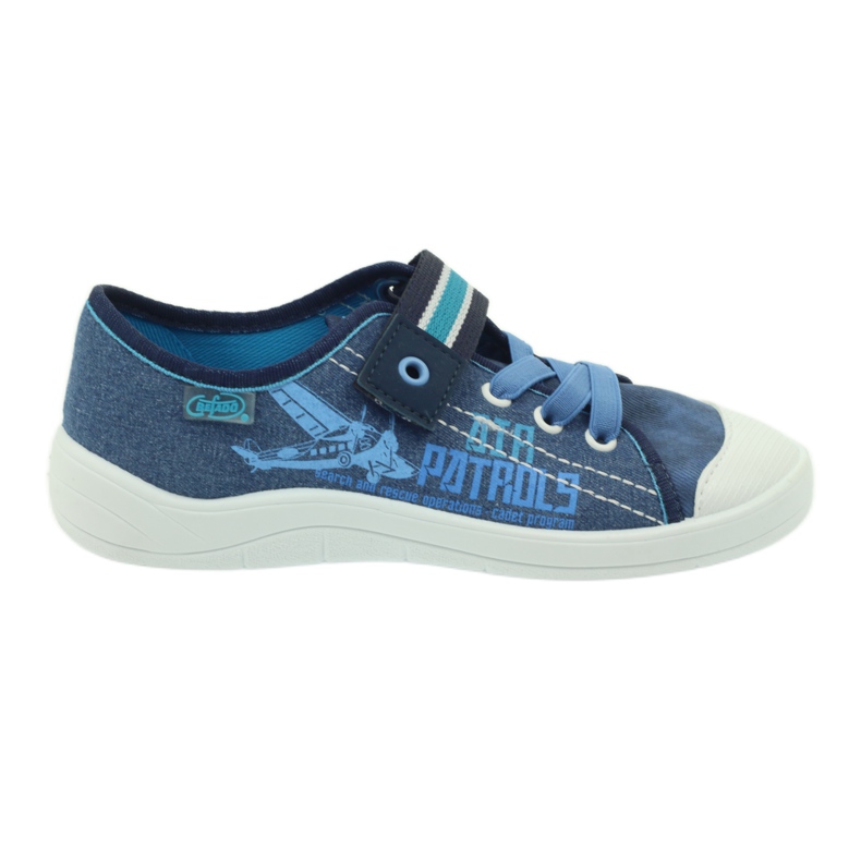 Slippers of boys' Sneakers Befado 251y092 blue navy blue