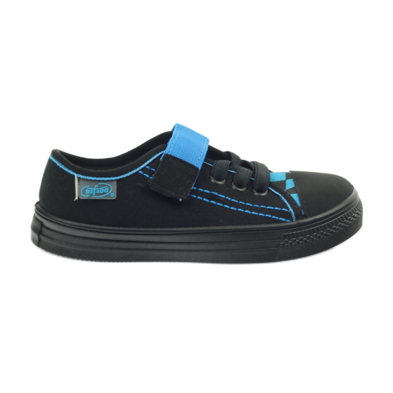 Black Befado 429x007 black sneakers slippers blue