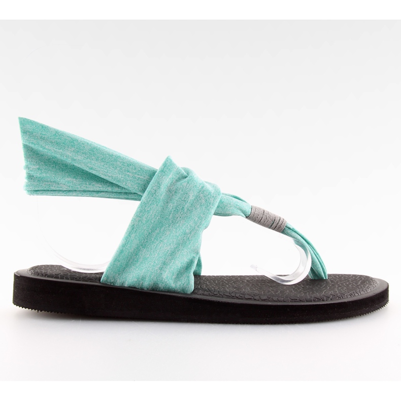 Sandals, cotton, mint DD81P green