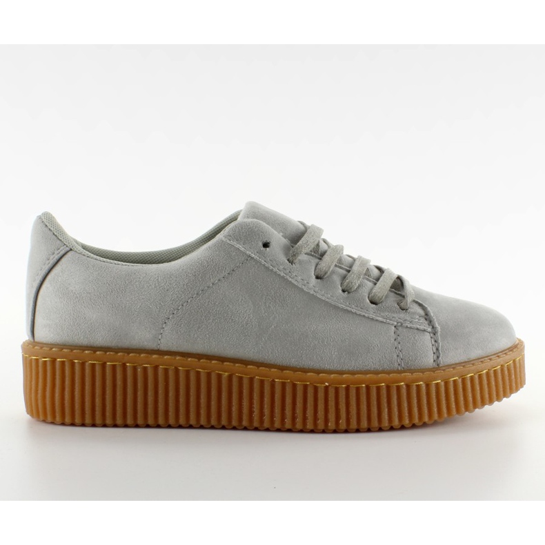 Creepers on the K-95 LT rubber sole grey