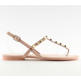 Pink 11-1 Pink flip-flops
