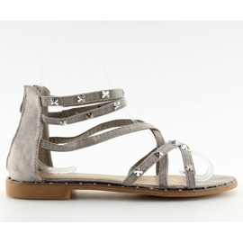 Gray Women's sandals 358 gray II-GAT grey
