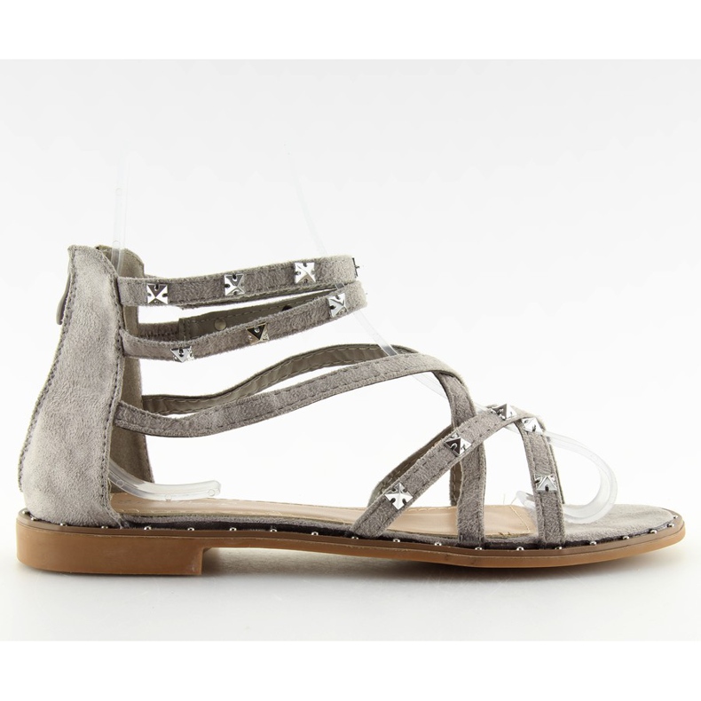 Gray Women's sandals 358 gray II-GAT grey