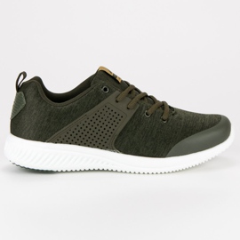 Ax Boxing Lace-up Textile Footwear green Ax Boxing Lace-up Textile Footwear green