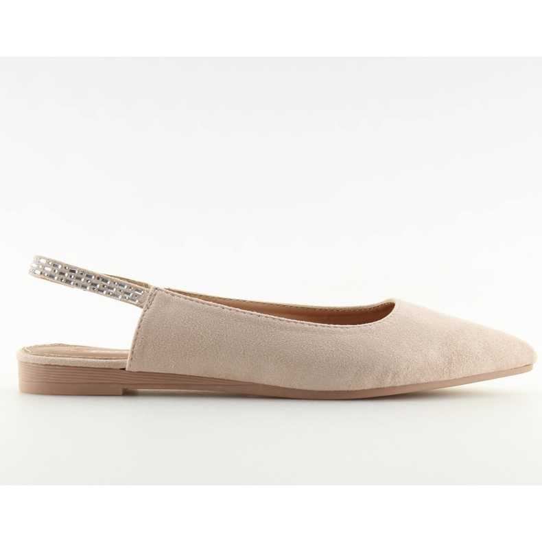 Ballerinas with open heel pink JL39P pink