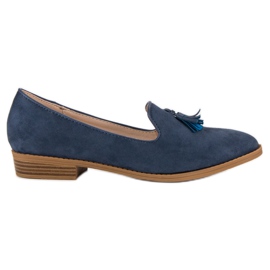 SDS Fashionable Suede Lords blue