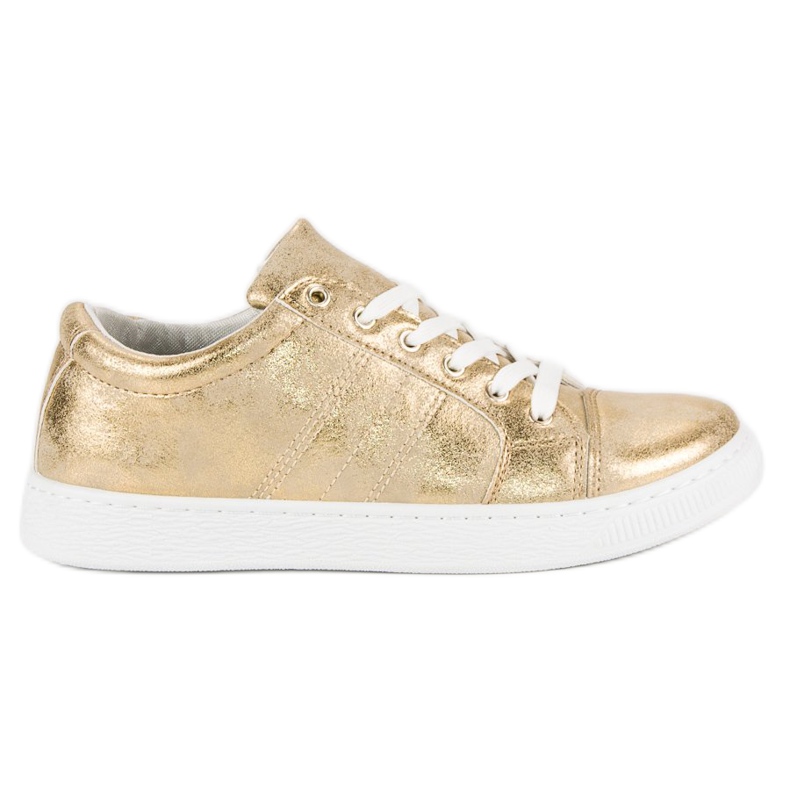 Sport Golden Knotted Sneakers
