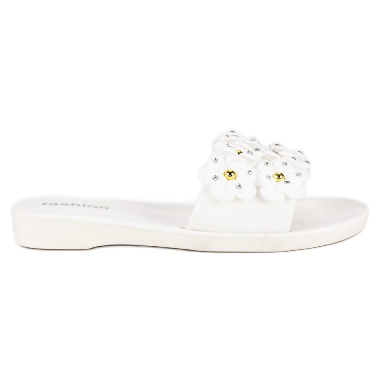 Fashion Women's Meliski slippers white
