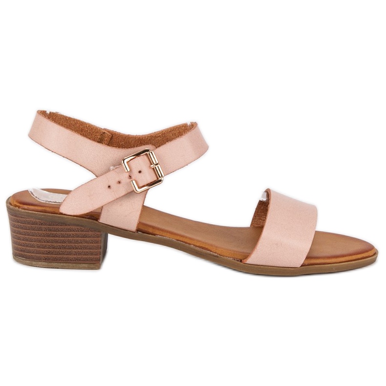 Licean Low-heeled sandals brown