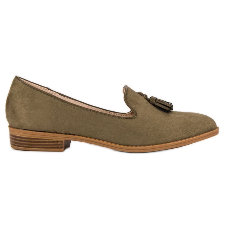 SDS Fashionable suede lords green