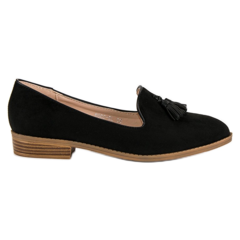 SDS Fashionable suede lords black