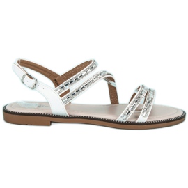 Nio Nio Stylish flat sandals white