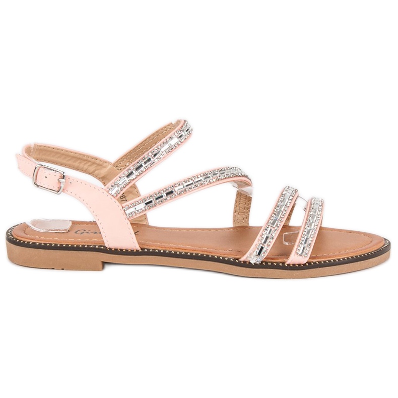 Girlhood Stylish Pink Sandals Girlhood Stylish Pink Sandals