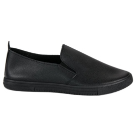 Seastar Ladies' black slipons
