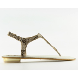 Flip-flops LP602 Khaki beige