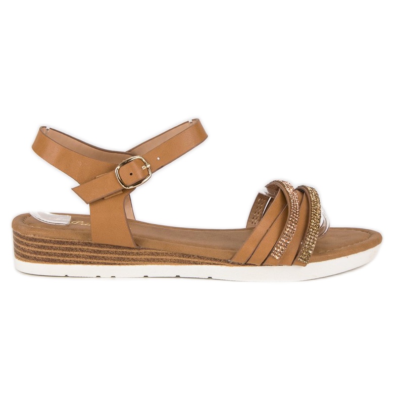Primavera Casual flat sandals brown
