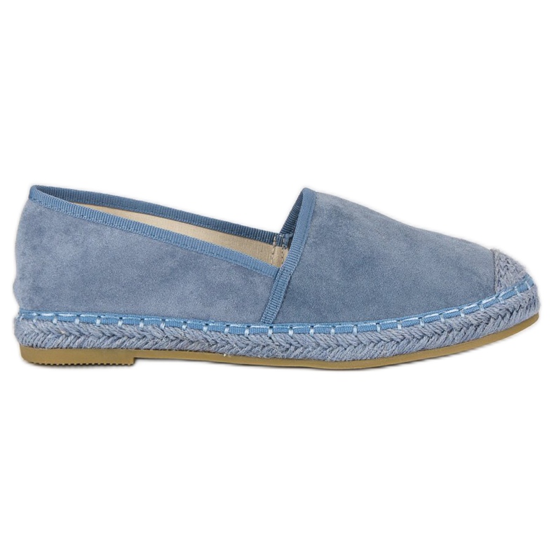Nio Nio Blue suede espadrilles