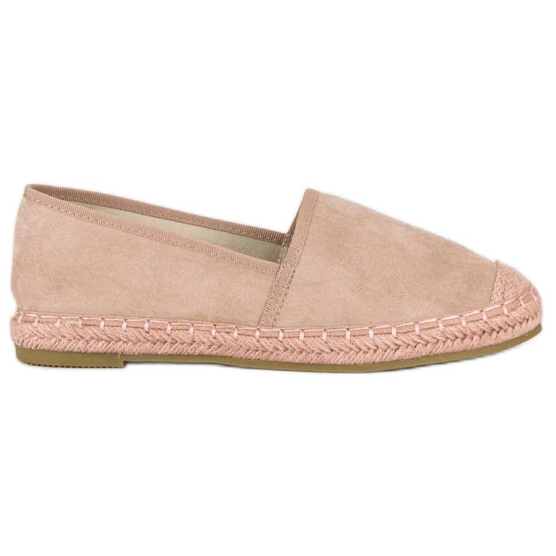 Nio Nio Pink suede espadrilles