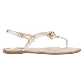 Via Giulia  Elegant flip-flops brown Via Giulia  Elegant flip-flops brown