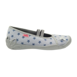 Gray Befado 116y230 slippers multicolored grey