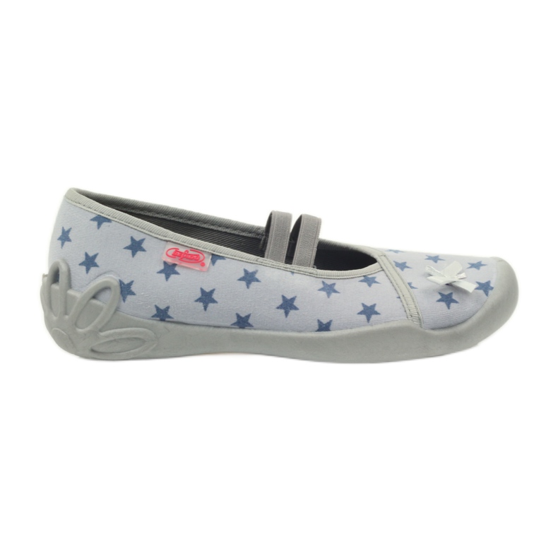 Gray Befado 116y230 slippers multicolored grey