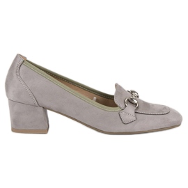 Gray suede vinceza pumps grey Gray suede vinceza pumps grey