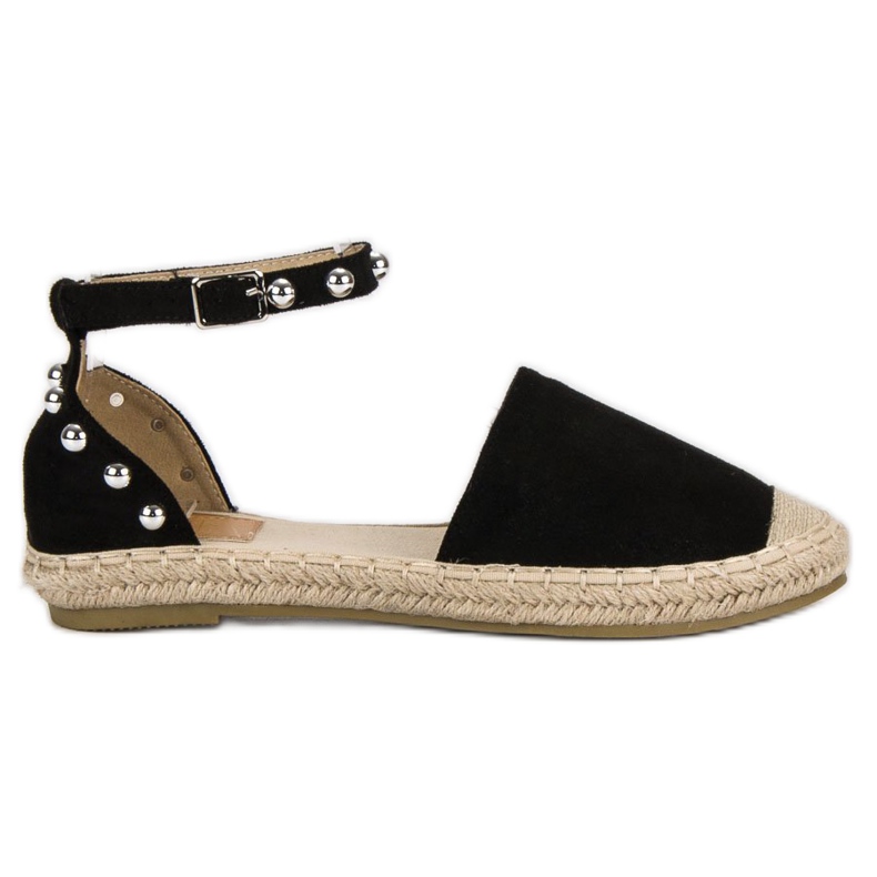 Bestelle Black espadrilles