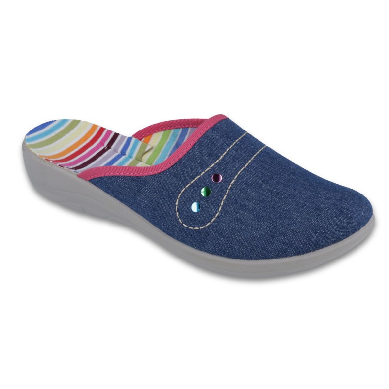 Befado women's shoes pu 552D009 navy blue