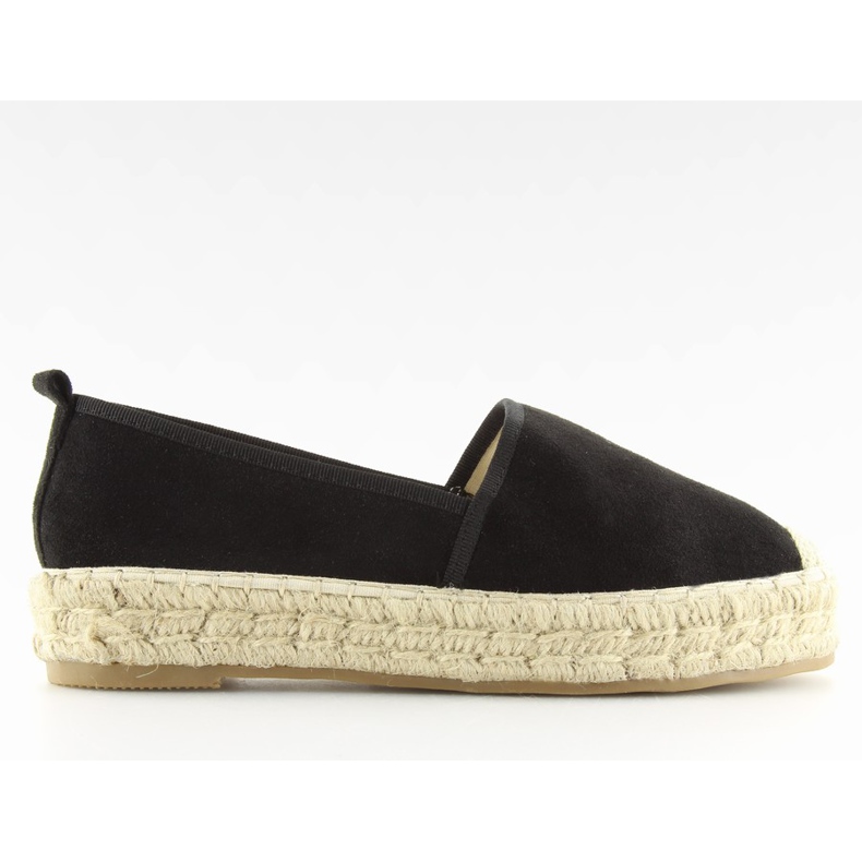 Black women's espadrilles BB10P black