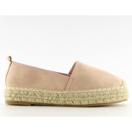 Pink BB10P Champagne women's espadrilles