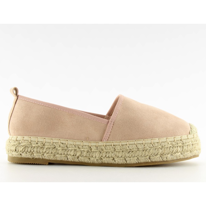 Pink BB10P Champagne women's espadrilles