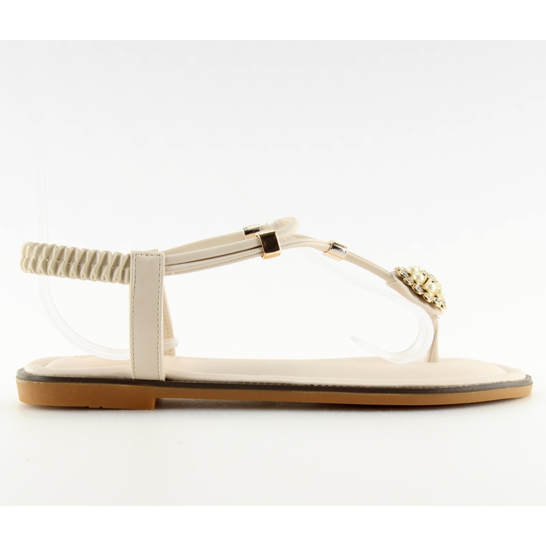 Beige sandals for women 7537 beige