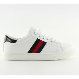 LV60 WHITE / BLACK white sports shoes