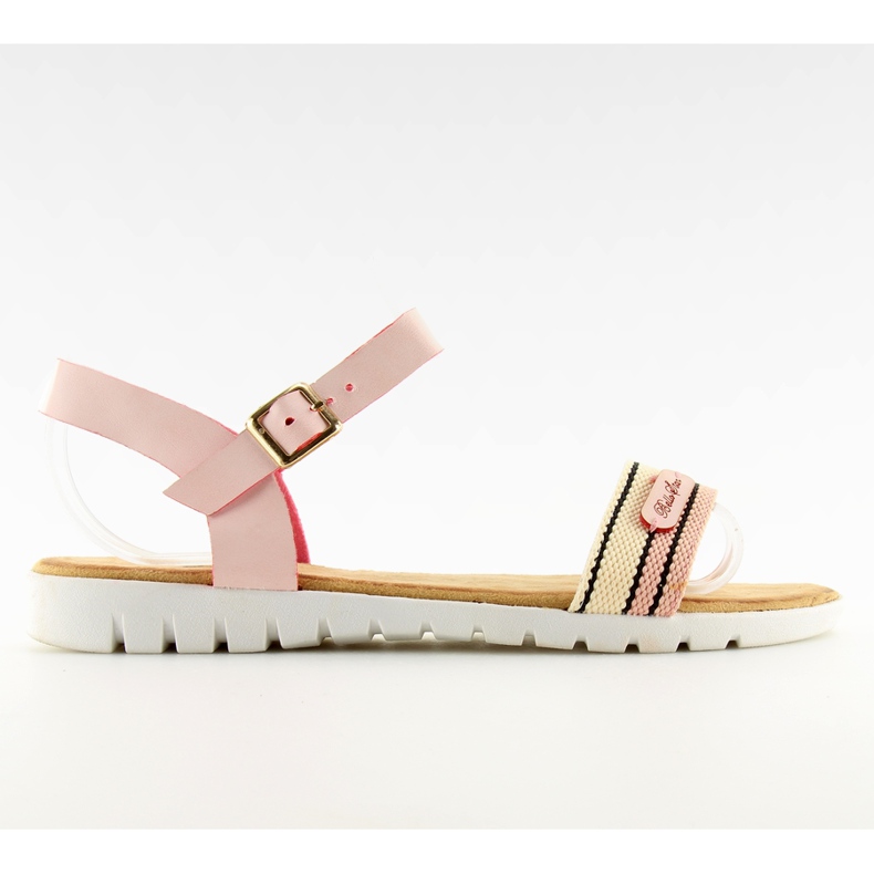 Pink women's sandals S25 pink Pink women's sandals S25 pink