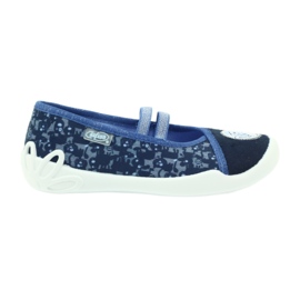 Befado children's shoes 116X241 blue grey navy blue