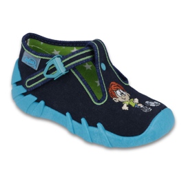 Befado children's shoes 110P325 blue navy blue Befado children's shoes 110P325 blue navy blue