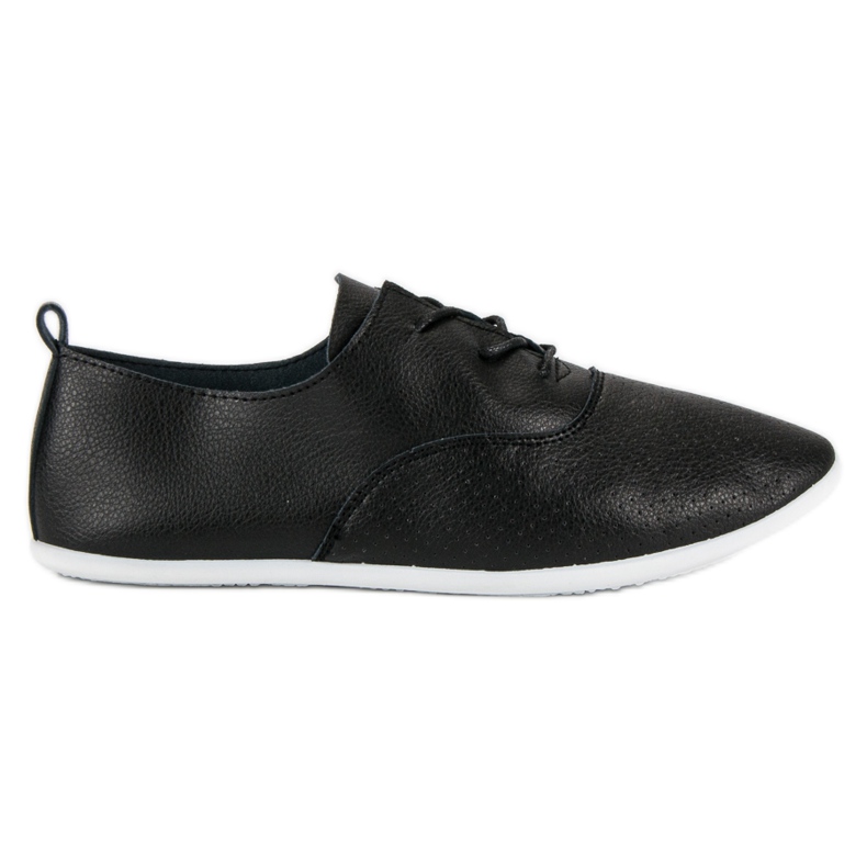 Black lace-up sneakers Black lace-up sneakers
