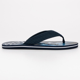 American Club Men's american flip-flops blue American Club Men's american flip-flops blue