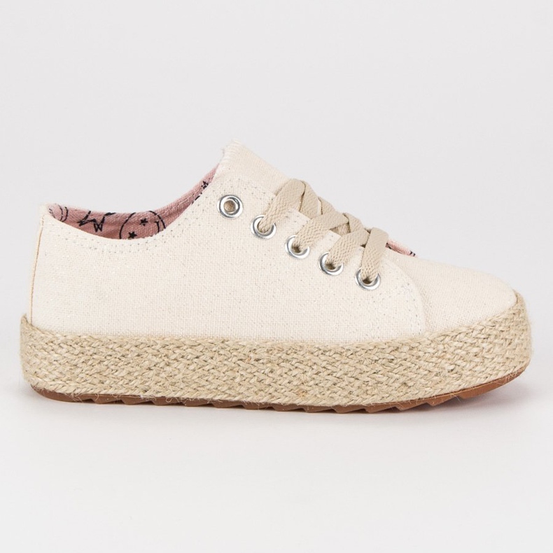 Kylie Children's sneakers Espadrilles white