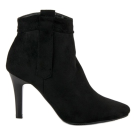 Classic high heel boots black Classic high heel boots black