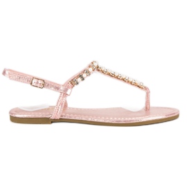 Comer Japanese sandals pink