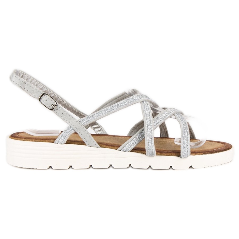 Comer Comfortable women's sandals grey