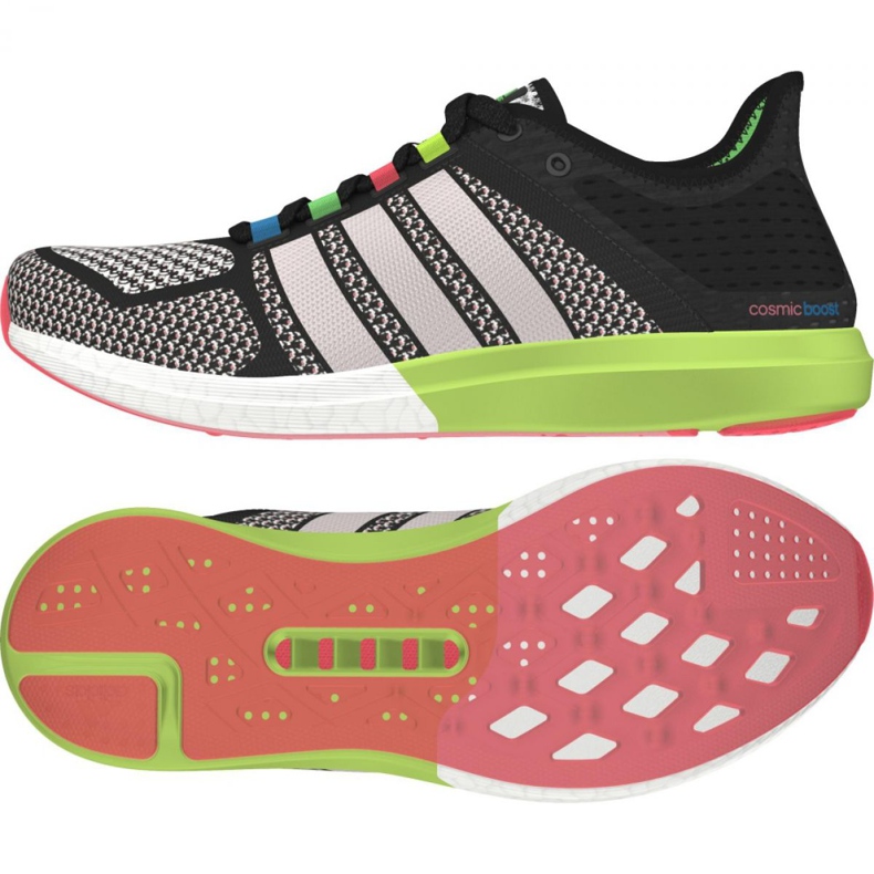 Running shoes adidas Cc Cosmic Boost W B34374 black multicolored