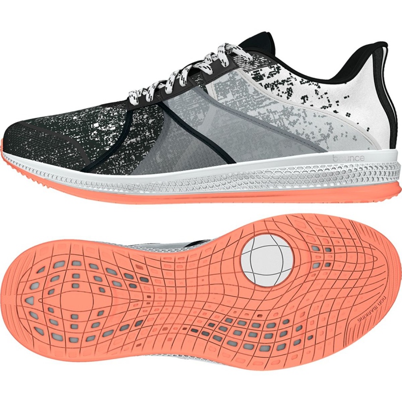 Adidas Gymbreaker Bounce W BB3985 training shoes white black grey