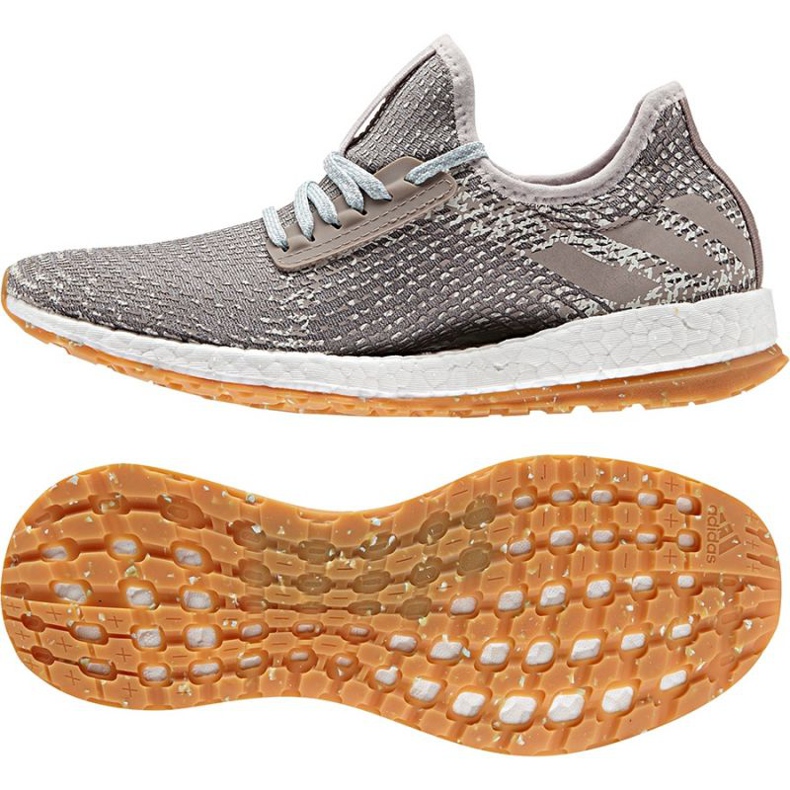 Running shoes adidas PureBoost X Atr W grey