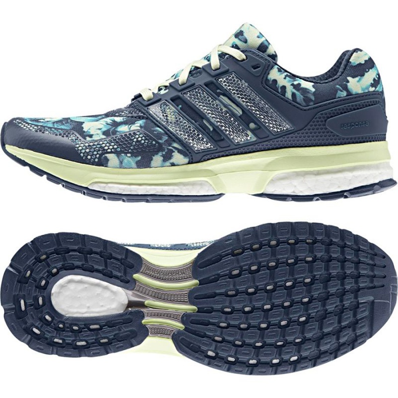 Running shoes adidas Response 2 Graphic W blue