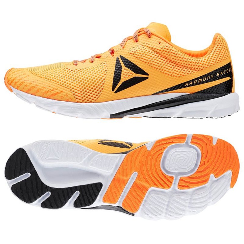 Reebok Osr Harmony Racer running shoes black orange