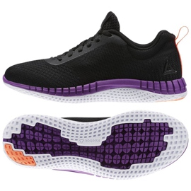 Reebok Print Run Prime W running shoes black purple