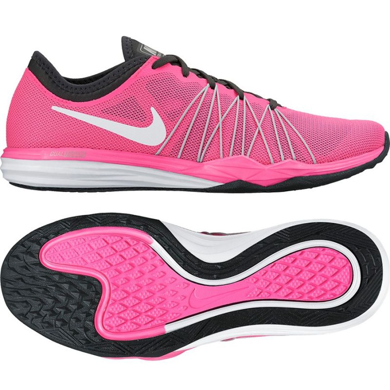 Nike Dual Fusion Hit training shoe pink